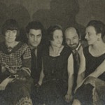 Von links nach rechts: Louise Norton-Varèse (1890–1989, Schriftstellerin, Verlegerin, New York Dada), Edgard Varèse, Suzanne Duchamp, Jean Crotti, Mary Reynolds, 1924. Archives of American Art, Smithsonian Institution